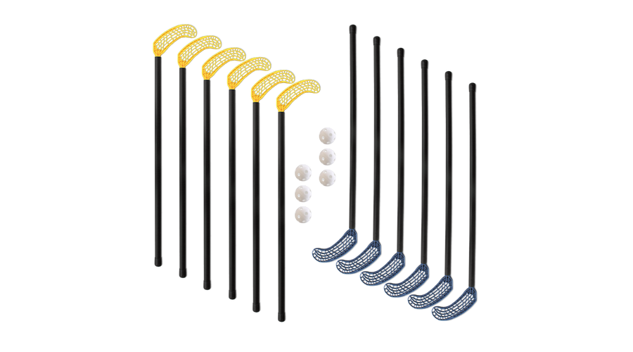 Floorball szett 18 részes, 95/106 MEDI - ACITO