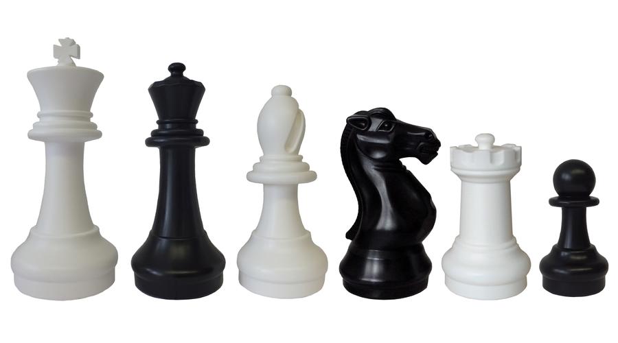 Kültéri sakk készlet, 40 cm-s CHESSMASTER