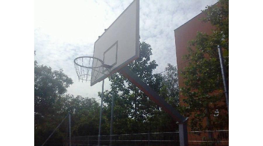 Streetball kosárlabda állvány, fix, 1,65 m benyúlással S-SPORT