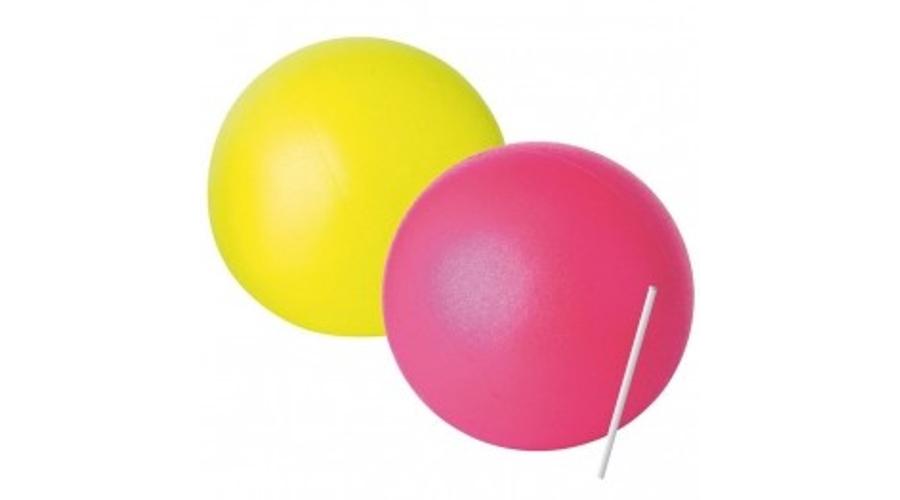 Over ball (soft ball, pilates labda), 26 cm,  sárga TREMBLAY